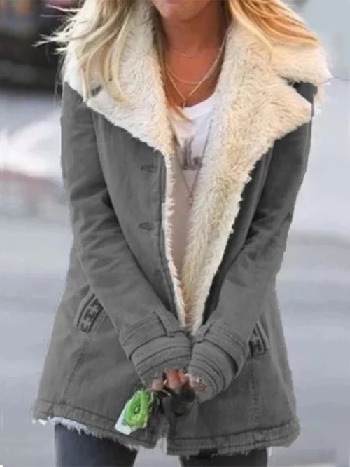 MARIA - LUXURIÖSER WINTERMANTEL AUS SHEARLING