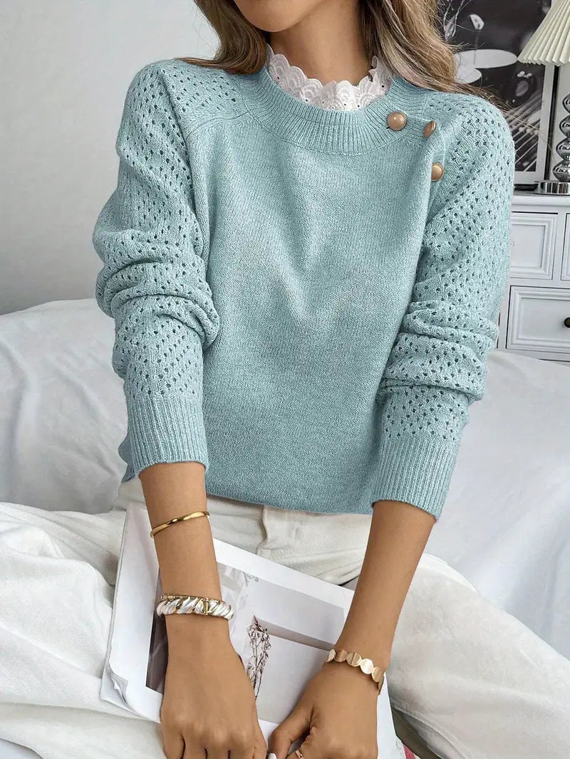 Crelace Stylischer Strickpullover