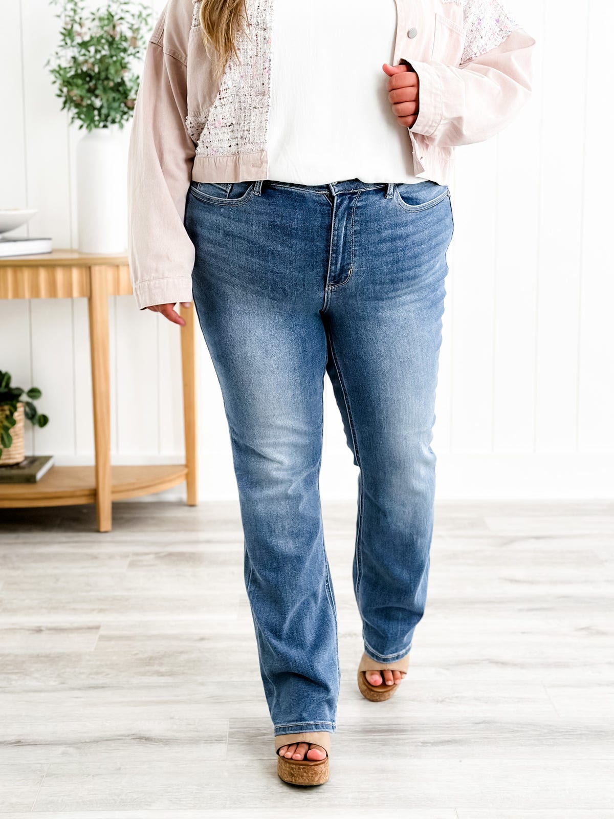 Jennie | Bootcut-Jeans mit Bauchkontrolle