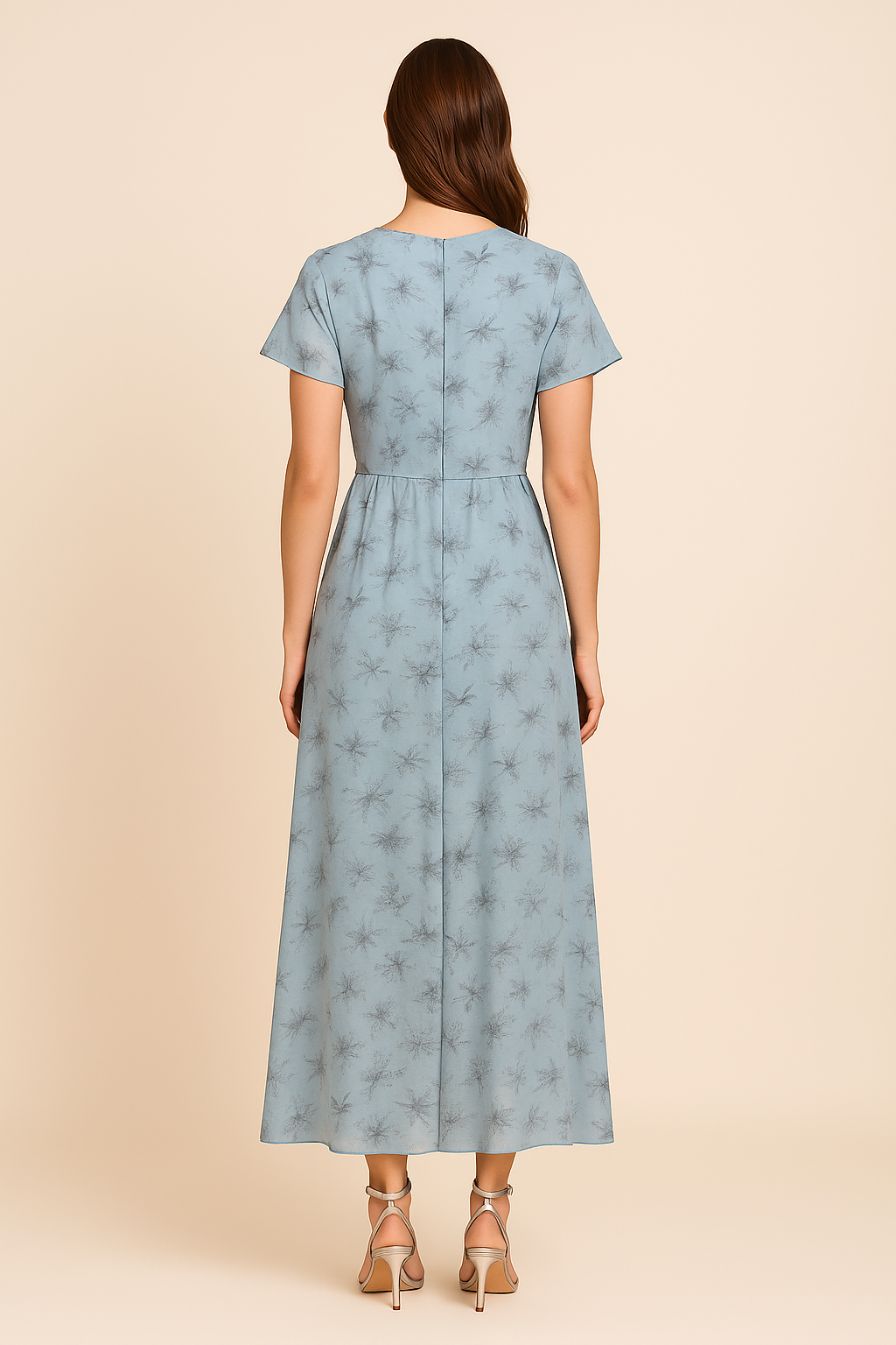AROSA | Atmungsaktives Damen Midikleid elegant für Sommer