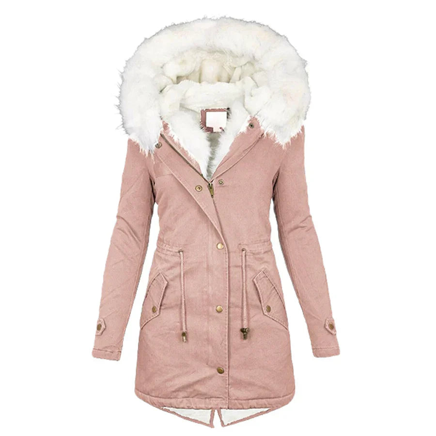 JULIA- Winterjacke mit Pelzfutter