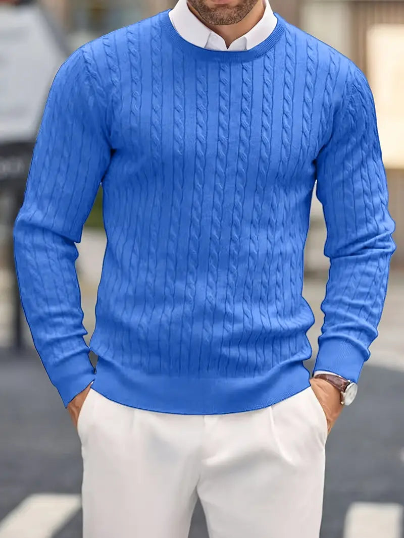 Jonty Gestrickter Rollkragenpullover