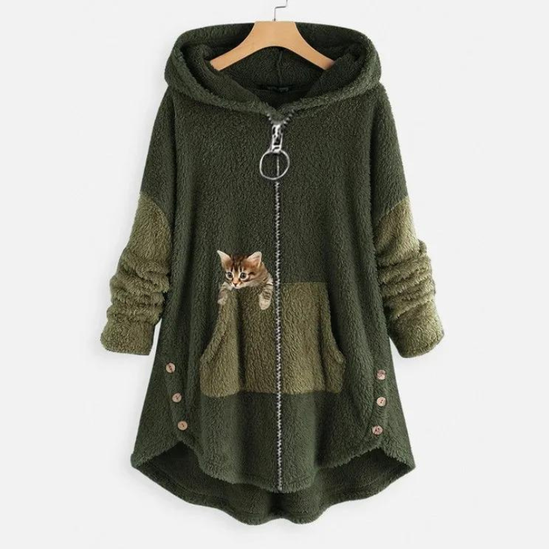 AGNES | Ultra-Weiches Warmes Teddy-Hoodie