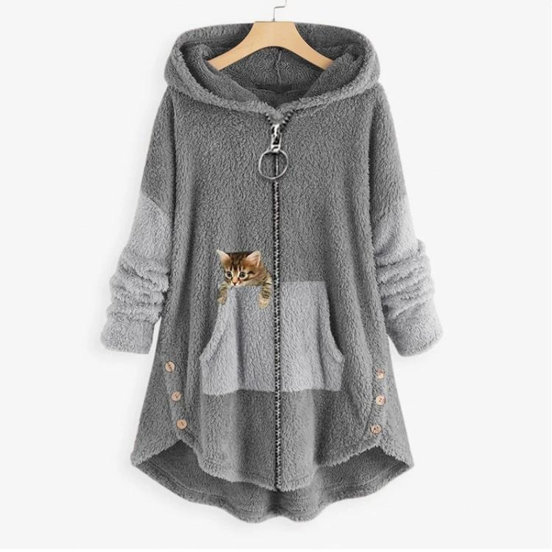 AGNES | Ultra-Weiches Warmes Teddy-Hoodie
