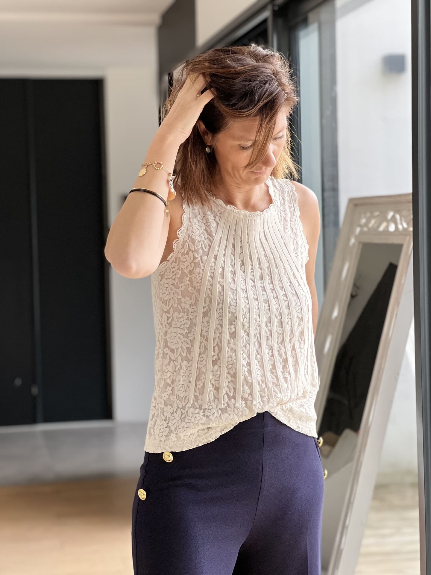 Jade Damen-Top – Elegantes ärmelloses Oberteil mit modernem Schnitt