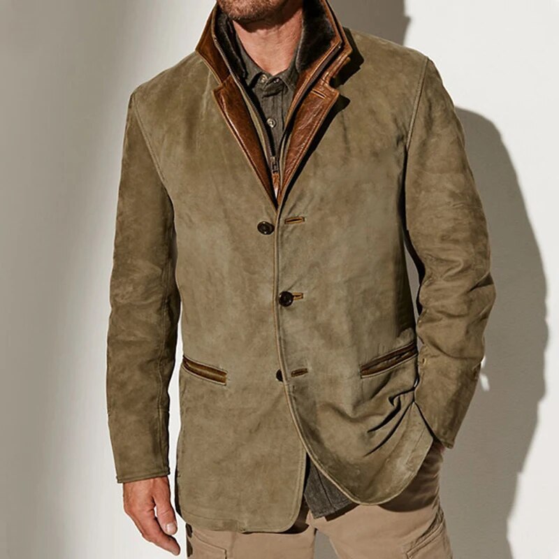 Kirta Retro Wildlederjacke