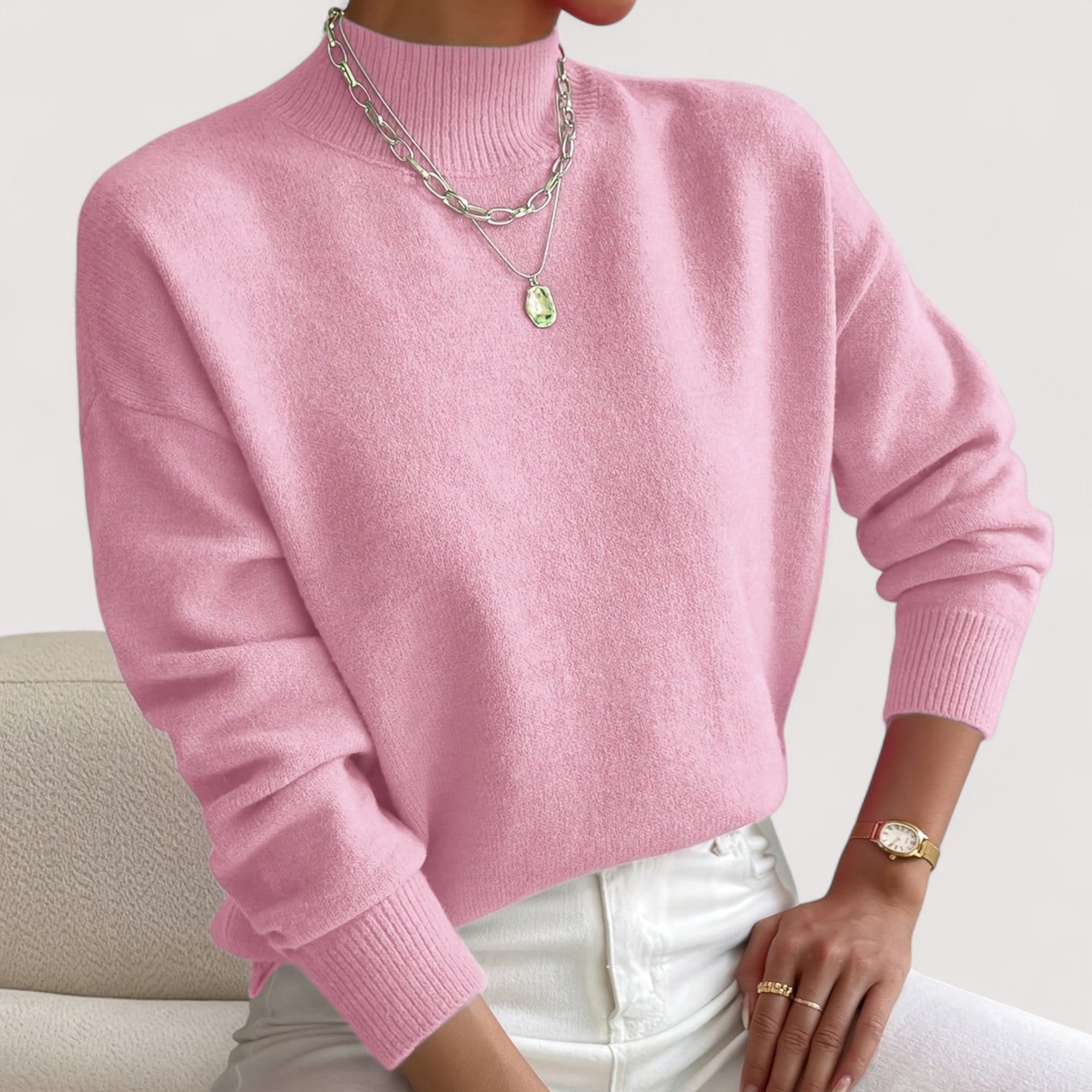 Nadia™ Eleganter und bequemer Rollkragenpullover