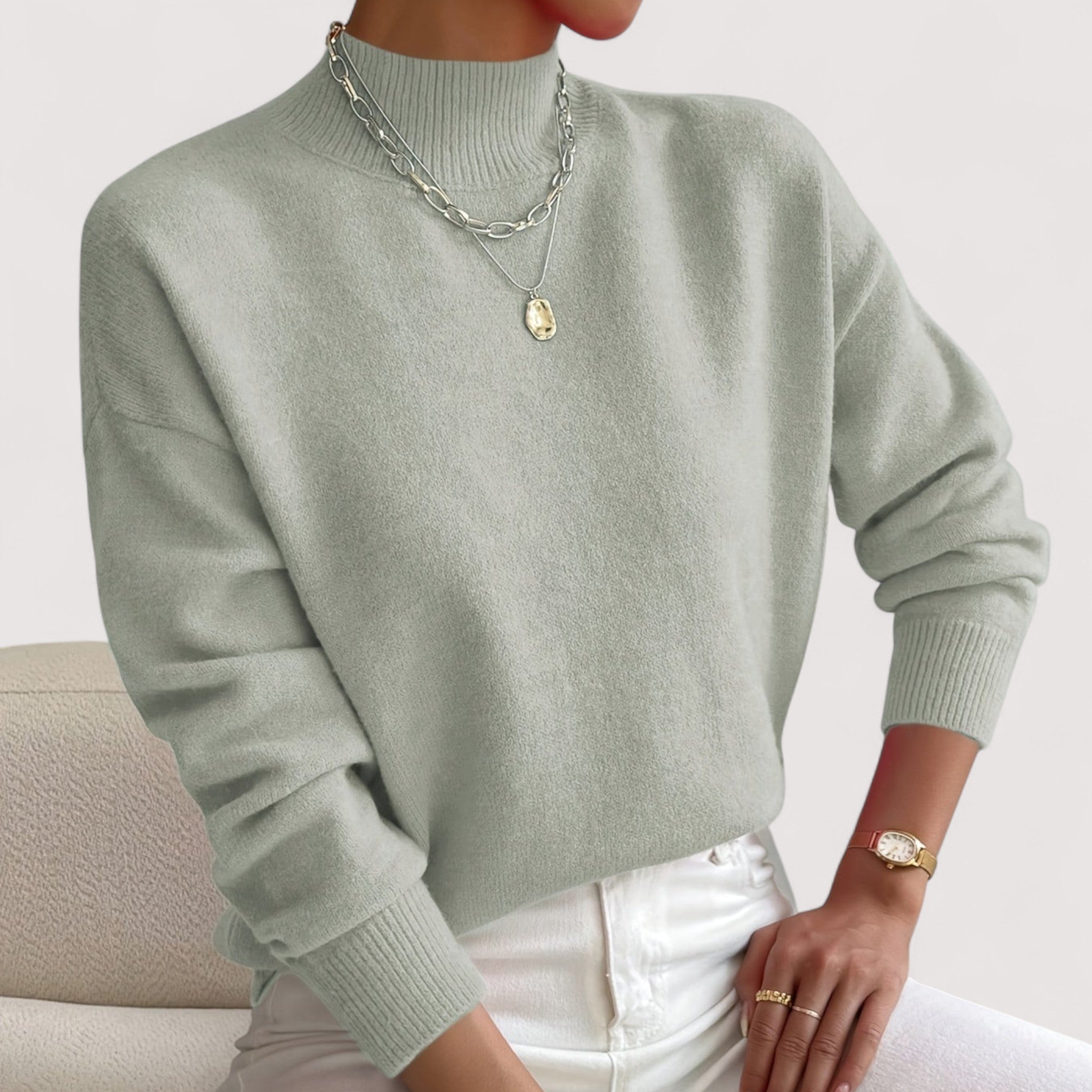 Nadia™ Eleganter und bequemer Rollkragenpullover