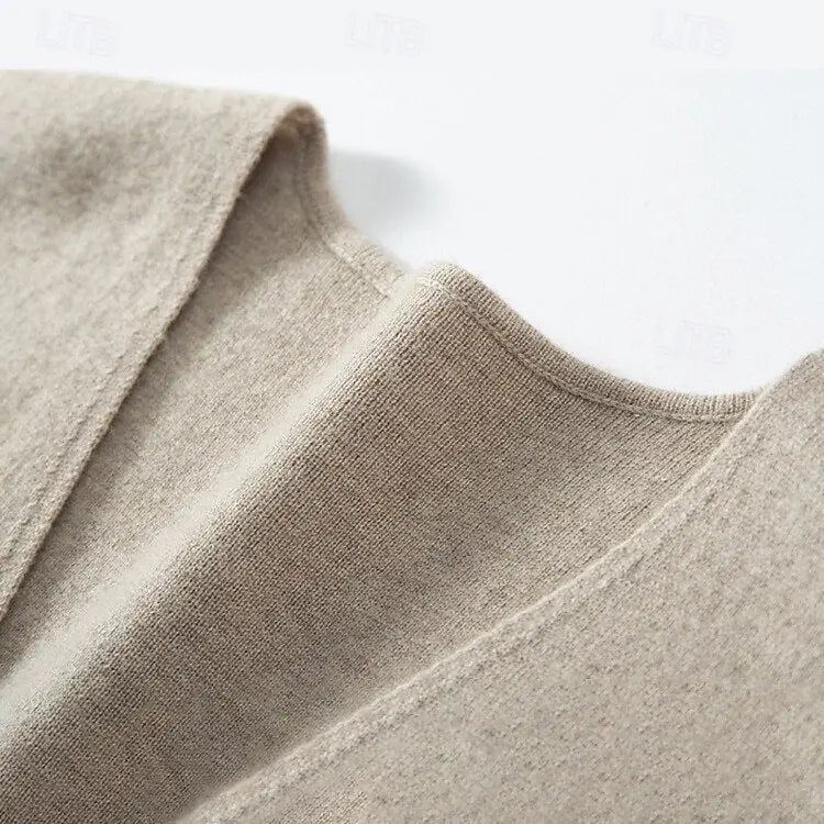 Cardigan-Weste aus Wolle
