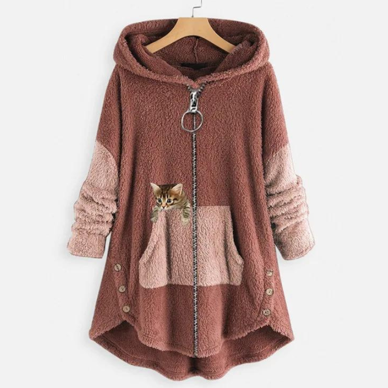 AGNES | Ultra-Weiches Warmes Teddy-Hoodie