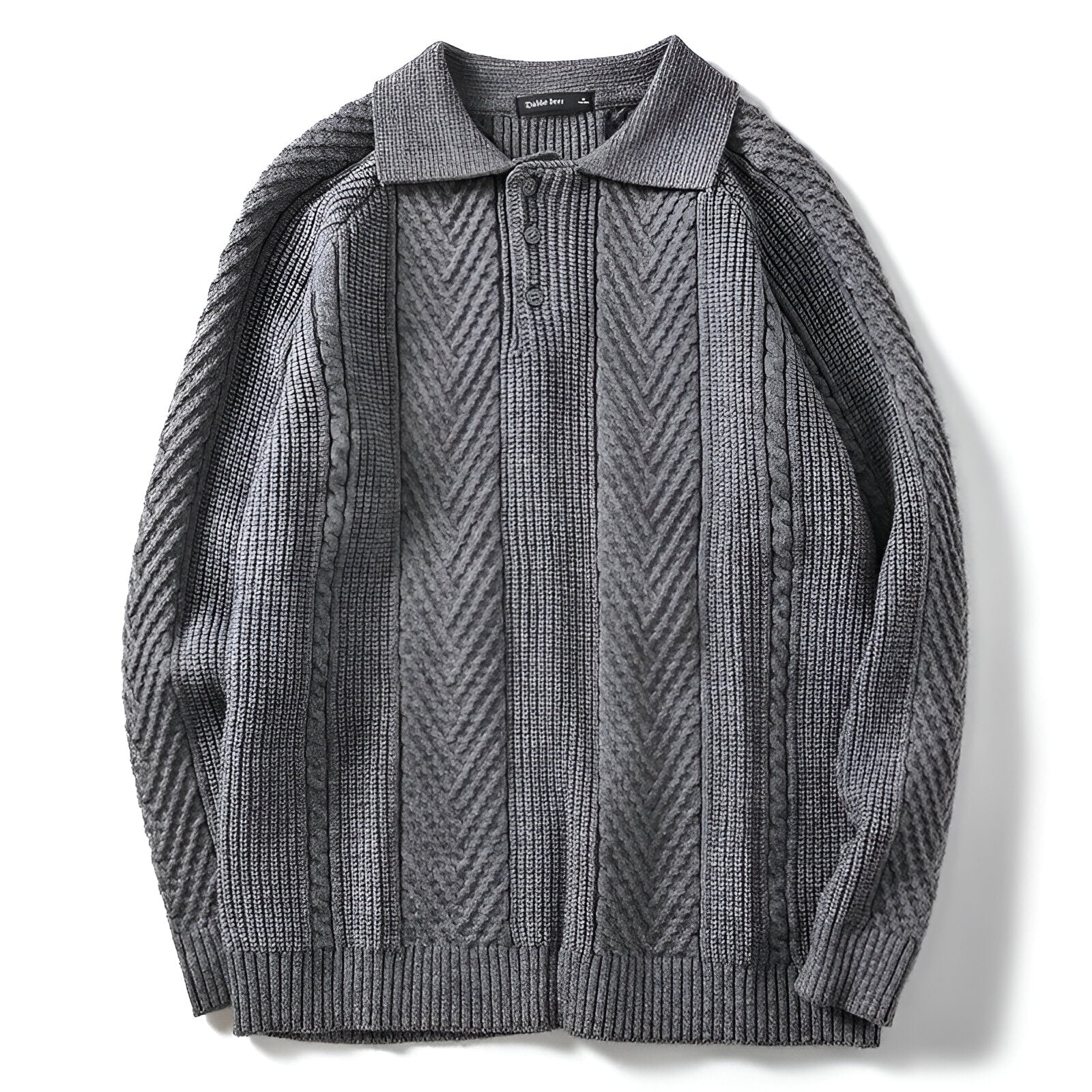 Herren Luxus Wollpullover