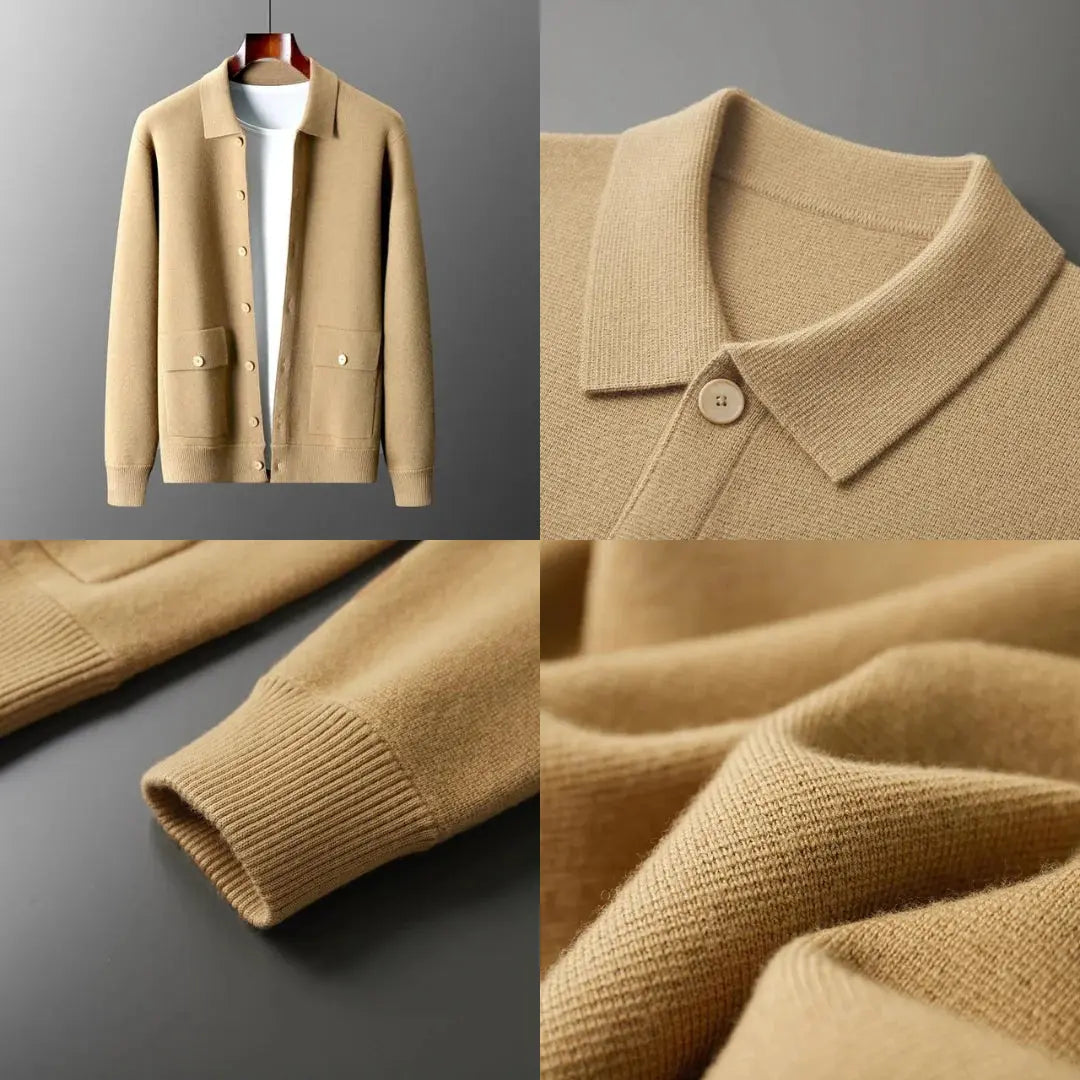 Exklusive Jacke aus Wolle